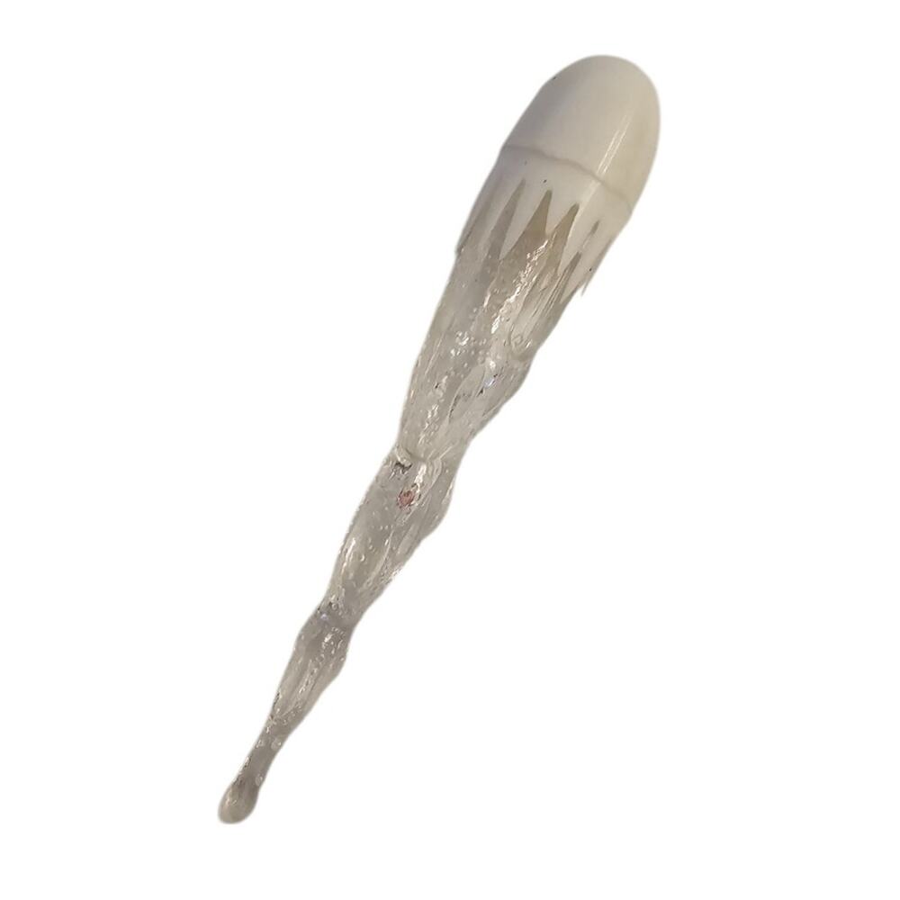 34 Plastic Vintage Christmas Icicle String Light Bulb Covers Reflectors Caps